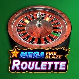 Mega Fire Blaze Roulette slot logo by Playtech at Wildsino Casino